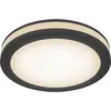 Image de Maytoni, Spot encastrable, Phanton LED encastrable 12W 2 directions Noir Blanc Chaud Ø95mm (Aluminium)