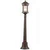 Image de Maytoni, Éclairage d'extérieur, Salamanca Lampadaire extérieur E27 Lampadaire sur mât Marron IP44 Verre (E27, IP44)