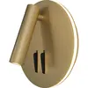 Image de Maytoni, Plafonnier, Ios 176 Applique murale LED 9W ronde or mat blanc chaud (550 lm)
