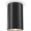 Image de Maytoni, Plafonnier, Roll plafonnier, lampe de plafond GU10 noir IP54 (GU10)