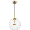 Image de Maytoni, Suspension, Cometa LED Suspension, lampe à suspendre 12W verre mat-or (750 lm)