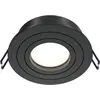 Image de Maytoni, Applique + plafonnier, Atom encastré GU10 noir Ø92mm (GU10)