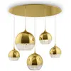Image de Maytoni, Suspension, Fermi suspension, lampe à suspendre 5x E27 or verre (E27)