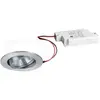 Image de Brumberg, Plafonnier, Outdoor LED encastrable set incl. convertisseur, IP65, rond, 230V, 6W 3000K 650lm 38°, noir (730 lm)