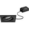 Image de Brumberg, Applique + plafonnier, Spot LED encastrable au plafond 230V AC 7W 3000K structuré (680 lm)