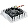 Image de SEPA HZ25B05A-BLI Dissipateur thermique (L x l x H) 25 x 25 x 4,5 mm, Ventirad processeur