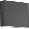 Image de CMD, Éclairage d'extérieur, LED Wandaussenleuchte 3W Warmweiss IP54 Anthrazit CMD-9062 (238 lm, IP54)