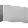 Image de CMD, Éclairage d'extérieur, LED Wandaussenleuchte 2x5W Warmweiss IP54 Edelstahl CMD-9071 (755 lm, IP54)