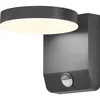 Image de CMD, Éclairage d'extérieur, LED Wandaussenleuchte 20W steuerbare Lichtfarbe IP54 Anthrazit CMD-9083 (1434 lm, IP54)