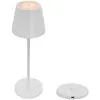 Image de CMD, Lampe de table, LED Akku-Tischleuchte 2W steuerbare Lichtfarbe IP44 Weiss CMD-9079 (150 lm)