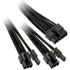 Image de be quiet! CP-6620 PCIe double câble pour les alimentations modulaires (60 cm, 6+2 broches PCI-Express), Câble interne (PC)