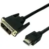 Image de MediaRange HDMI (Typ A)   DVI (2 m), Câble vidéo, Noir