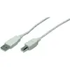 Image de LogiLink USB A   USB B (5 m, USB 2.0), Câble USB