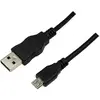 Image de LogiLink USB A   Micro USB B (1.80 m, USB 2.0, 2.50 W), Câble USB