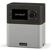 Image de Sonoro Stream (DAB+ DAB, FM, Radio Internet, Bluetooth, WiFi), Radio, Noir, Argent
