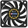 Image de Titan Ventilateur, 60 x 60 x 10 mm, avec signal tachymétrique, palier lisse liquide 12 V DC, 15,3 mü/h (60 mm, 1x), Ventilateur PC, Noir