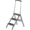 Image de kaiserkraft, Échelle, Escalier pliable en aluminium (Marchepied pliant)