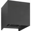 Image de LCD, Éclairage d'extérieur, Applique murale LED IP54 graphite 3000K 2x6W (490 lm, IP54)