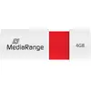 Image de MediaRange MR970 (4 Go, USB-A), Clé USB, Blanc, Rouge