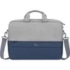 Image de Rivacase gris/bleu foncé sac antivol pour ordinateur portable 15,6 pouces (15.60", Universel), Sac pour notebook, Bleu