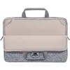 Image de Rivacase Housse pour ordinateur portable avec poignées, gris clair (13.30"), Sac pour notebook, Gris