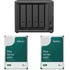 Image de Synology DS425+ DiskStation + 8 TB 2x Plus 3.5"" SATA 6Gb/s Festplatte 4 TB (2 x 4 To), NAS