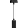 Image de Segula, Suspension, Suspension ALIX Wave 2m noir E27 (E27)