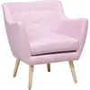 Image de Beliani, Fauteuil, FAUTEUIL DRAMENA rouge brillant
