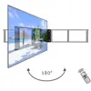 Image de MonLines mySwing MSM08 Support TV mural électrique jusqu'à 75 pouces, noir (Mur), Support mural pour TV, Noir
