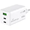 Image de MediaRange 100W Fast Charger (100 W), Chargeur USB, Blanc