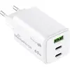 Image de MediaRange Steckdosenladegerät (65 W), Chargeur USB, Blanc