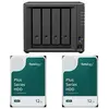 Image de Synology DS925+ DiskStation + 24 TB 2x Plus 3.5"" SATA 6Gb/s Festplatte 12 TB (2 x 12 To), NAS, Noir