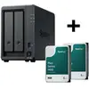 Image de Synology Disk Station DS725+ NAS-Server + Plus 3.5"" SATA HDD Festplatte 12 TB (2 x 6TB) (2 x 6 To, Synology HAT 33xx), NAS