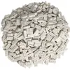 Image de LEGO 2x4 Bricks White - Blocs de construction, High Bricks - White 3001 Quantité 250 pcs. (3001, Accessoires LEGO)
