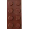 Image de LEGO 2x4 briques brun rougeâtre - 100 pièces - Briques brun rougeâtre 3001 (3001, Accessoires LEGO)