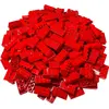 Image de LEGO Duplo 2x4 briques rouges - 25 pièces - blocs de construction de base rouge NOUVEAU