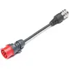 Image de Juice Technology, Voiture électrique : câble de recharge, Adaptateur Juice Booster Connecteur industriel (CEE16 rouge, 11 kW, 16 A)
