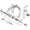 Image de Shimano Rayons Arrière Gauches 9000/rs81 C50 264.5 mm