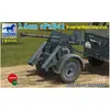 Image de Bronco 2.8cm sPzb41 On Larger Steel-Wheeled carriage w/Traile
