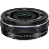 Image de Olympus Système OM M.Zuiko Digital ED 14-42mm F3.5-5.6 EZ (Micro Four Thirds, Micro Four Thirds), Objectif, Noir