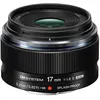 Image de Objectif à Focale fixe Om System M.Zuiko Digital 17 mm f/1.8 II Noir pour Monture Micro 4/3