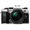 Image de Kit appareil photo hybride Om System OM-5 Mark II 1245 Argent + M.Zuiko Digital 12-45mm F4 PRO lens Noir