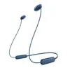 Image de Ecouteurs intra-auriculaire tour de cou sans fil Bluetooth Sony WI-C100 Bleu