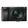 Image de Appareil photo hybride Sony Alpha A6100 noir + objectif Sony E PZ 16-50 mm f/3.5-5.6 OSS + objectif Sony E 55-210 mm f/4.5-6.3 OSS