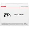 Image de Canon, Toner, 039 (CF)
