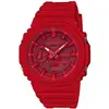 Image de G-Shock, Montre, GA-2100, Rouge, (Chronographe, 45 mm)