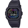 Image de G-Shock, Montre, DW-5600RW-1ER Origin, Noir, Bleu, Multicolore, Violet, Jaune, (Chronographe, 42.80 mm)
