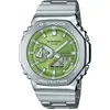 Image de G-Shock, Montre, GM-2110D-3AER, Vert, Argent, (Chronographe, Montre analogique, Montre numérique, 44 mm)