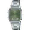 Image de Casio, Montre, AQ-230A-3AMQYES, Vert, Argent, (Chronographe, 38.80 mm)