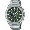 Image de Casio, Montre, EFS-S570D-3AUEF, Argent, Vert, (Chronographe, Montre analogique, 44 mm)